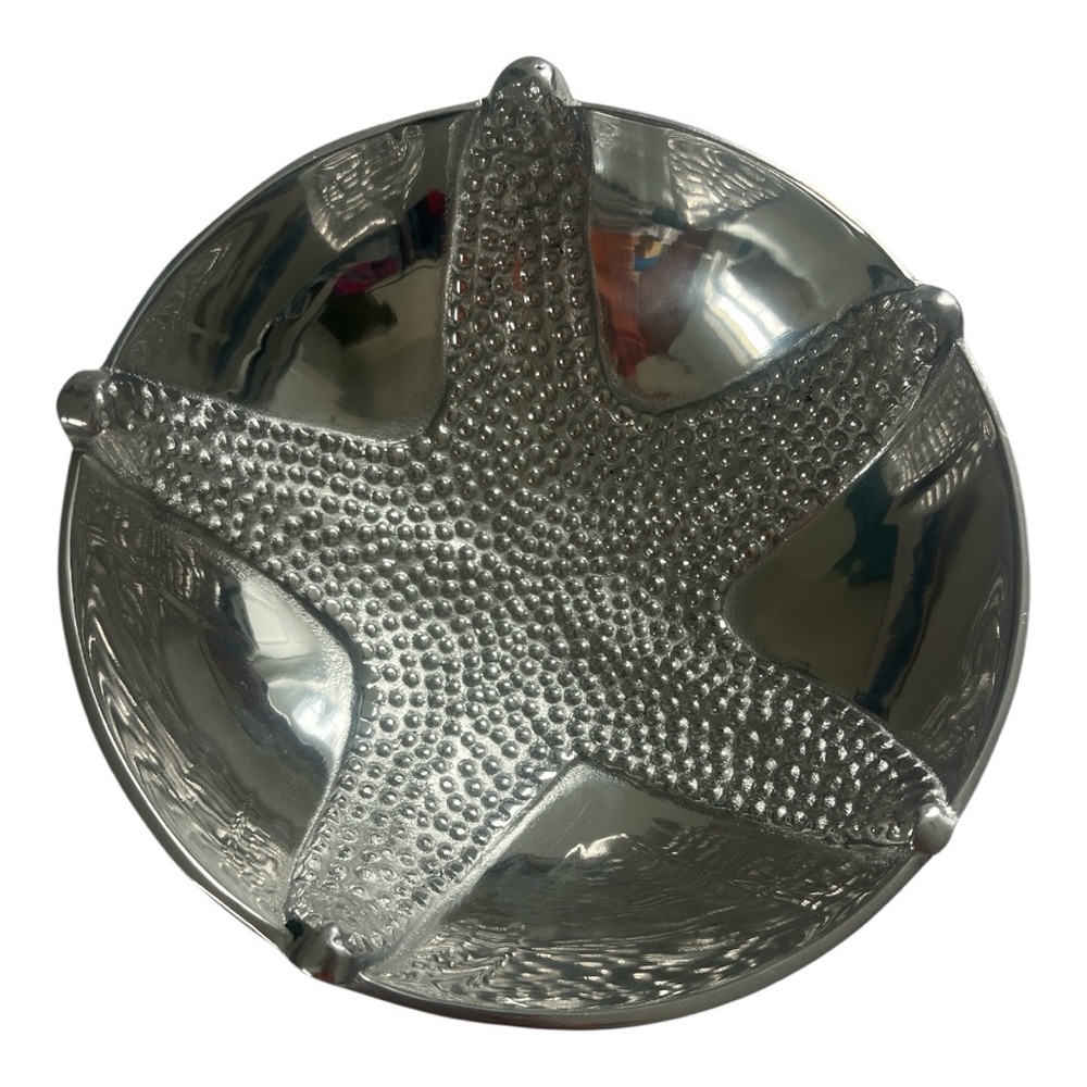 Vintage Mariposa Textured Starfish Bowl